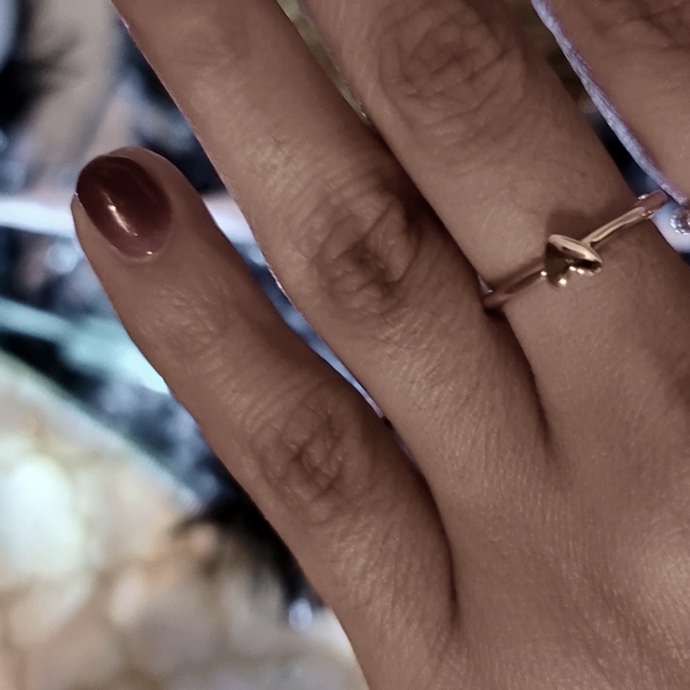 Rosegold P A N D O R A ring